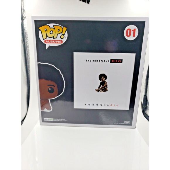Funko Pop! Pop Albums Notorious B.I.G Ready To Die Biggie Smalls #01 - Picture 5 of 8